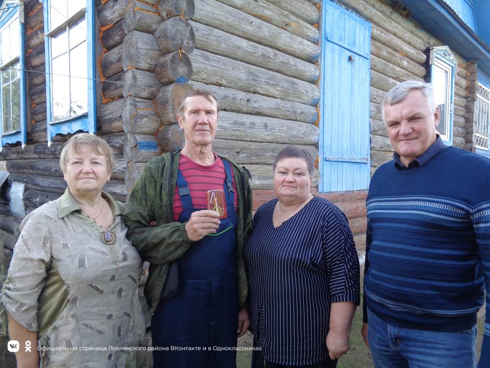Награждение памятным знаком «Первый дважды Герой Советского Союза С.И.Грицевец».